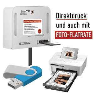 Fotobox mieten mit Drucker